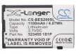 Bea-fon S200 készülékhez mobiltelefon akkumulátor (3.7V, 1100mAh / 4.07Wh, Lithium-Ion) - Utángyártott