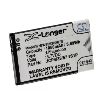   Bea-fon Classic Line C30 készülékhez mobiltelefon akkumulátor (3.7V, 1050mAh / 3.89Wh, Lithium-Ion) - Utángyártott