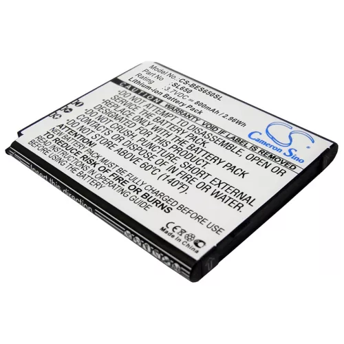 Bea-fon SL650 készülékhez mobiltelefon akkumulátor (3.7V, 800mAh / 2.96Wh, Lithium-Ion) - Utángyártott
