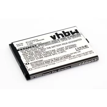  Panasonic KX-TU327 készülékhez mobiltelefon akkumulátor (3.7V, 1000mAh / 3.7Wh, Lithium-Ion) - Utángyártott