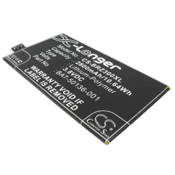   Blackberry Aristo készülékhez mobiltelefon akkumulátor (3.8V, 2800mAh / 10.64Wh, Li-Polymer) - Utángyártott