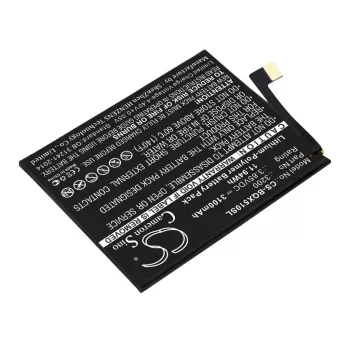   BQ Aquaris X5 Plus készülékhez mobiltelefon akkumulátor (3.85V, 3100mAh / 11.94Wh, Li-Polymer) - Utángyártott