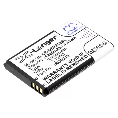 Manta MS1701 készülékhez mobiltelefon akkumulátor (3.7V, 1200mAh / 4.44Wh, Lithium-Ion) - Utángyártott
