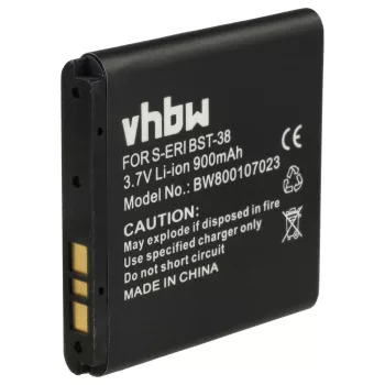   Sony Ericsson C510 készülékhez mobiltelefon akkumulátor (3.7V, 900mAh / 3.33Wh, Lithium-Ion) - Utángyártott