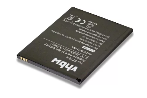 Zopo 2A, 9515 készülékekhez mobiltelefon akkumulátor (3.8V, 2500mAh / 9.5Wh, Li-Polymer) - Utángyártott