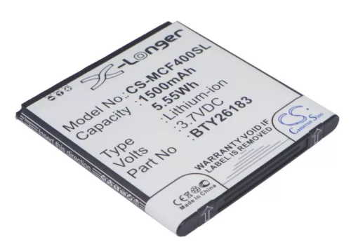 Elson Mobistel Cynus F4 készülékhez mobiltelefon akkumulátor (3.7V, 1500mAh / 5.55Wh, Lithium-Ion) - Utángyártott