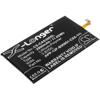   CAT / Caterpillar S30 készülékhez mobiltelefon akkumulátor (3.8V, 2900mAh / 11.02Wh, Li-Polymer) - Utángyártott