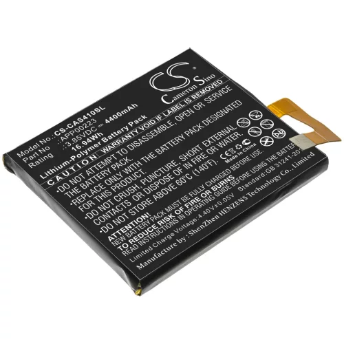 Cat S41 készülékhez mobiltelefon akkumulátor (3.85V, 4400mAh / 16.94Wh, Li-Polymer) - Utángyártott