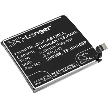   Caterpillar Cat S42 készülékhez mobiltelefon akkumulátor (3.85V, 4100mAh / 15.79Wh, Li-Polymer) - Utángyártott