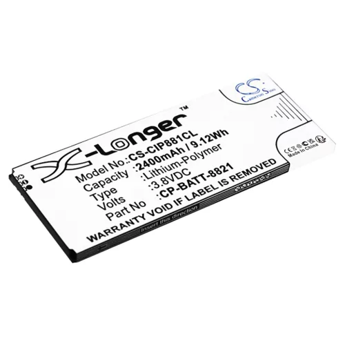 Cisco 8800 készülékhez mobiltelefon akkumulátor (3.8V, 2400mAh / 9.12Wh, Li-Polymer) - Utángyártott