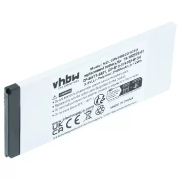  Cisco 8821 készülékhez mobiltelefon akkumulátor (3.8V, 2400mAh / 9.12Wh, Li-Polymer) - Utángyártott