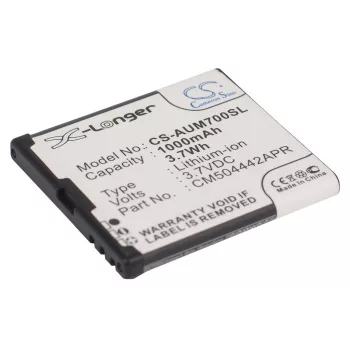   Amplicom PowerTel M6700L készülékhez mobiltelefon akkumulátor (3.7V, 1000mAh / 3.7Wh, Lithium-Ion) - Utángyártott
