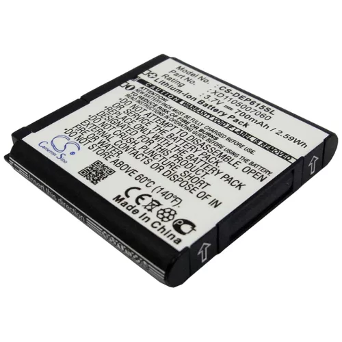 Doro DP615 készülékhez mobiltelefon akkumulátor (3.7V, 700mAh / 2.59Wh, Lithium-Ion) - Utángyártott
