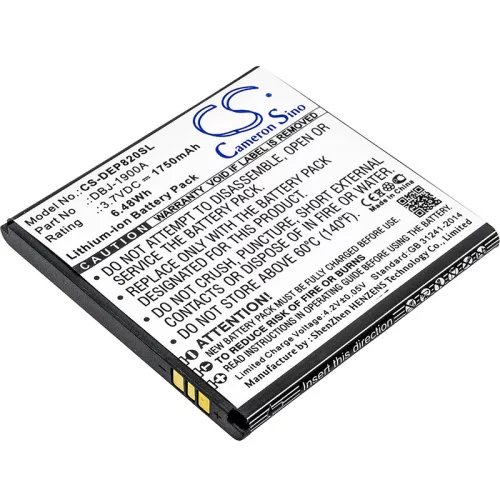 Doro Liberto 820 készülékhez mobiltelefon akkumulátor (3.7V, 1750mAh / 6.48Wh, Lithium-Ion) - Utángyártott