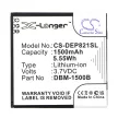 Doro 6778 készülékhez mobiltelefon akkumulátor (3.7V, 1500mAh / 5.55Wh, Lithium-Ion) - Utángyártott