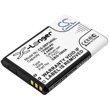   Doro 1370 készülékhez mobiltelefon akkumulátor (3.7V, 1200mAh / 4.44Wh, Lithium-Ion) - Utángyártott