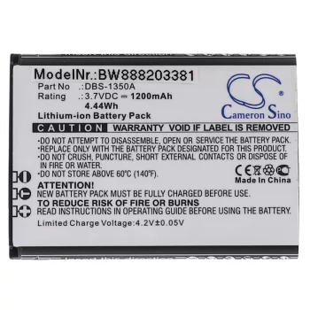   Doro 7050 Flip készülékhez mobiltelefon akkumulátor (3.7V, 1200mAh / 4.44Wh, Lithium-Ion) - Utángyártott
