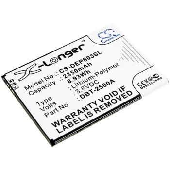   Doro 8035 készülékhez mobiltelefon akkumulátor (3.8V, 2350mAh / 8.93Wh, Li-Polymer) - Utángyártott