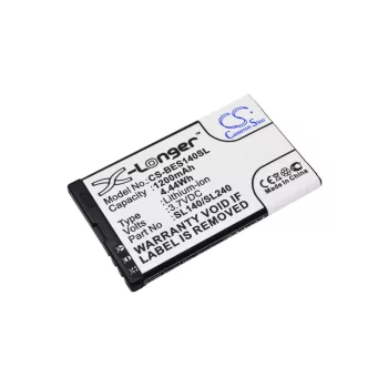   Bea-fon SL140 készülékhez mobiltelefon akkumulátor (3.7V, 1200mAh / 4.44Wh, Lithium-Ion) - Utángyártott