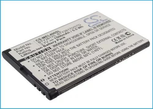 Elson Mobistel EL400 készülékhez mobiltelefon akkumulátor (3.7V, 1700mAh / 6.29Wh, Lithium-Ion) - Utángyártott