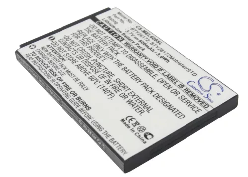 Elson Mobistel EL600 készülékhez mobiltelefon akkumulátor (3.7V, 800mAh / 2.96Wh, Lithium-Ion) - Utángyártott