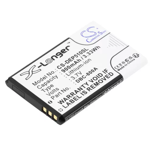 MaxCom MM823 készülékhez mobiltelefon akkumulátor (Li-Ion, 3.7V, 900mAh / 3.33Wh) - Utángyártott