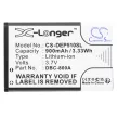 MaxCom MM823 készülékhez mobiltelefon akkumulátor (Li-Ion, 3.7V, 900mAh / 3.33Wh) - Utángyártott