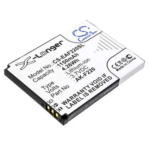 Emporia F220 FLIPbasic készülékhez mobiltelefon akkumulátor (3.7V, 1150mAh / 4.26Wh, Lithium-Ion) - Utángyártott