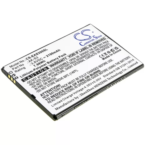 Emporia Smart 3 készülékhez mobiltelefon akkumulátor (3.8V, 2100mAh / 7.98Wh, Li-Polymer) - Utángyártott