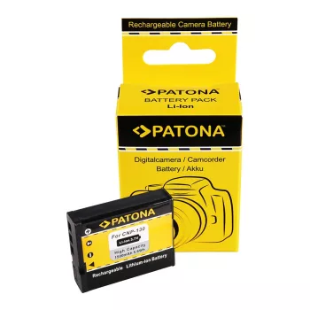   Casio EX-H30, EX-ZR100 készülékekhez fényképezőgép akkumulátor (1500mAh, 3.7V, Li-Ion) - Utángyártott