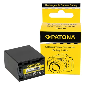   Sony HDR-CX110, HDR-CX170, HDR-CX370 készülékekhez fényképezőgép akkumulátor (2850mAh, 6.8V, Li-Ion) - Utángyártott