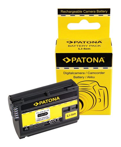 Nikon V1, D7000, D800, D800E, 1 V1 készülékekhez fényképezőgép akkumulátor (1600mAh, 7V, Li-Ion) - Utángyártott