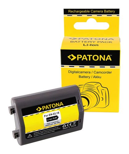 Nikon D4, D4s, D5, D810, D850 készülékekhez fényképezőgép akkumulátor (2600mAh, 10.8V, Li-Ion) - Utángyártott