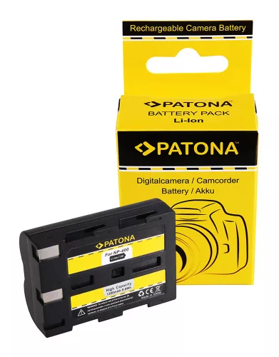 Minolta Dimage A1, A2 készülékekhez fényképezőgép akkumulátor (1300mAh, 7.4V, Li-Ion) - Utángyártott