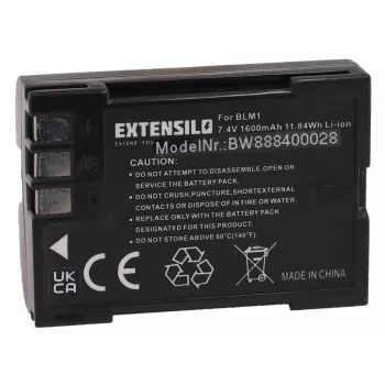   Olympus E-1, E-3 készülékekhez fényképezőgép akkumulátor (Li-Ion, 1600mAh / 11.84Wh, 7.4V) - Utángyártott