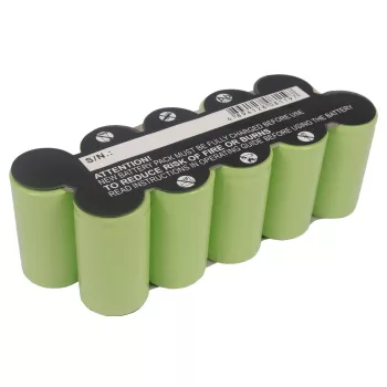   Gardena 1500/1 01498-20 készülékhez szerszámgép akkumulátor (NiMh, 3000mAh / 36Wh, 12V) - Utángyártott