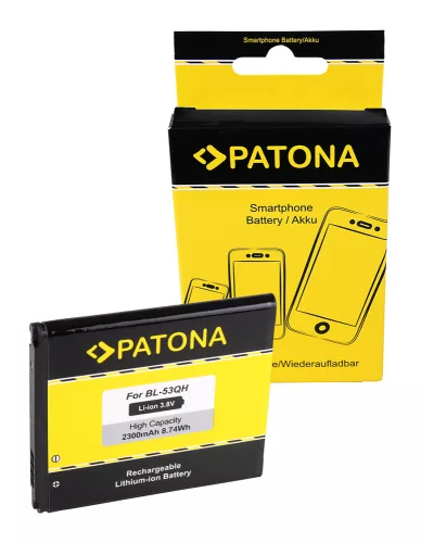 LG Optimus 4X HD (P880), F5 (P875) készülékekhez okostelefon akkumulátor (2300mAh, 3.8V, Li-Ion) - Utángyártott