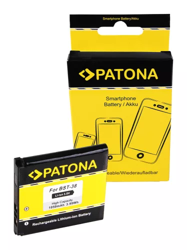Sony Ericsson C510, C902, C905 készülékekhez okostelefon akkumulátor (1050mAh, 3.8V, Li-Ion) - Utángyártott