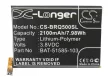 Blackberry Q5, Q5 LTE, SQR100-1 készülékekhez okostelefon akkumulátor (2100mAh, 3.8V, Li-Polymer) - Utángyártott