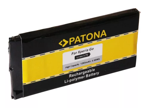 Sony Ericsson Xperia Go ST27a készülékhez okostelefon akkumulátor (1265mAh, 3.7V, Li-Polymer) - Utángyártott
