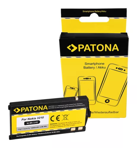Nokia 3210 készülékhez okostelefon akkumulátor (1200mAh, 2.4V, Ni-Mh) - Utángyártott