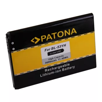   LG D855, F400, G3 készülékekhez okostelefon akkumulátor (3000mAh, 3.8V, Li-Ion) - Utángyártott
