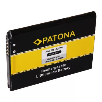   LG Optimus D280, D320, L65, L70 készülékekhez okostelefon akkumulátor (1400mAh, 3.8V, Li-Ion) - Utángyártott