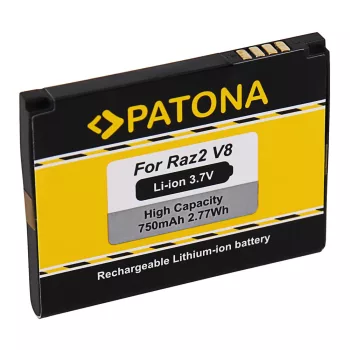   Motorola Moto, U8, U9, V10 készülékekhez okostelefon akkumulátor (750mAh, 3.7V, Li-Ion) - Utángyártott