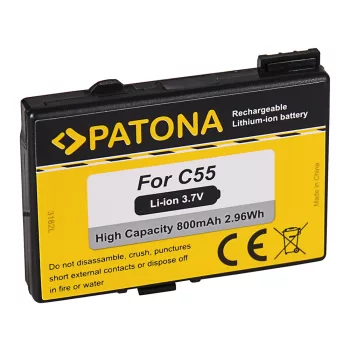   Siemens A51, A52, A55, A56, A57 készülékekhez okostelefon akkumulátor (800mAh, 3.7V, Li-Ion) - Utángyártott