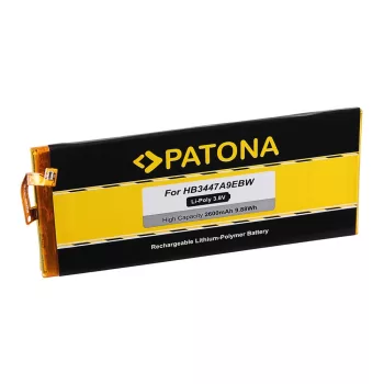   Huawei P8 GRA-L09, GRA-UL00 készülékekhez okostelefon akkumulátor (2600mAh, 3.8V, Li-Polymer) - Utángyártott