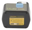 Hitachi DS14DVB, WR14DMR, DH20DV készülékekhez szerszámgép akkumulátor (3300mAh, 14.4V, Ni-Mh) - Utángyártott