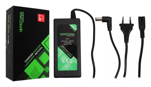 HP / Compaq NC2400, NC4400, NC6310, NC6320 készülékekhez prémium laptop töltő (3,5A / 65W / 18,5V) - Utángyártott