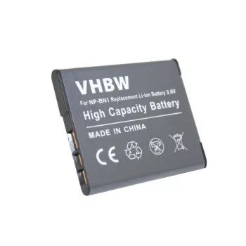   Sony Cybershot DSC-J10 készülékhez fényképezőgép akkumulátor (Li-Ion, 600mAh / 2.16Wh, 3.6V) - Utángyártott