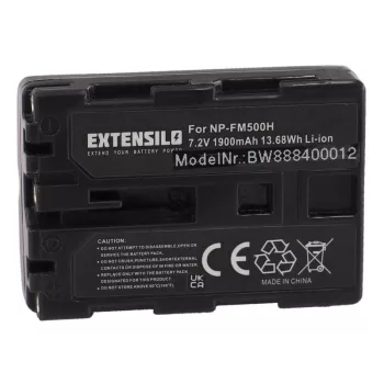   Sony Alpha 57 készülékhez fényképezőgép akkumulátor (Li-Ion, 1900mAh / 13.68Wh, 7.2V) - Utángyártott